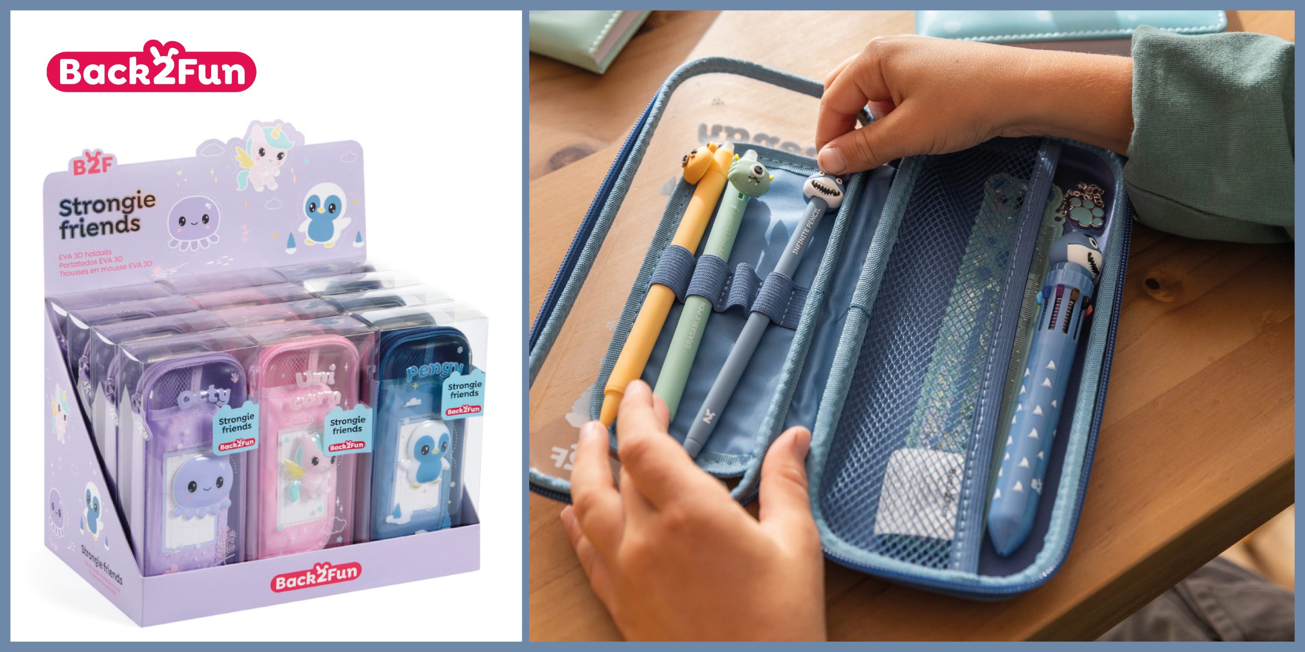 Back2Fun, novità per il Back to School con Strongie Friends!