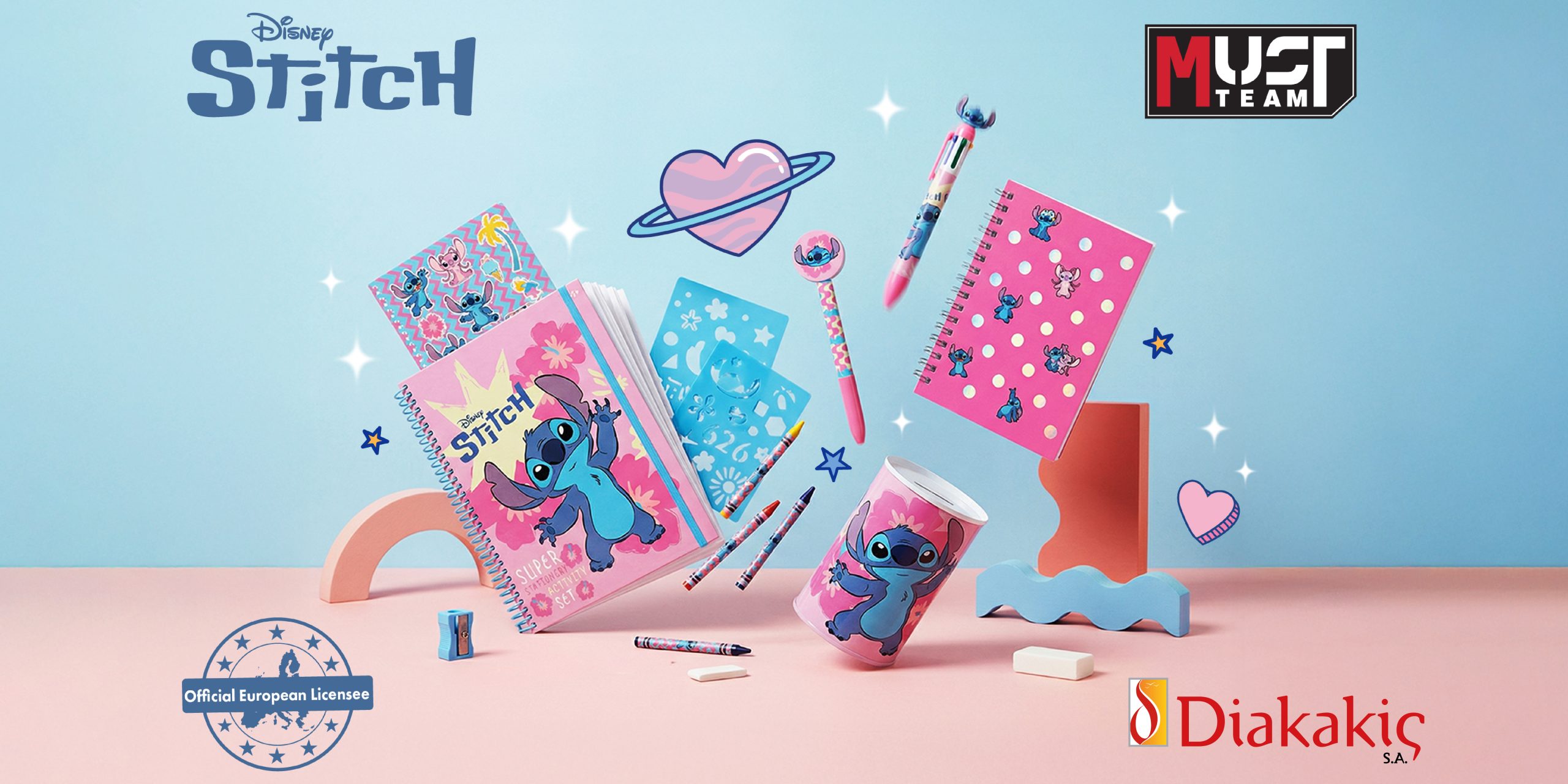 Stitch by DIAKAKIS: la forza di una licenza globale per il mondo Stationery!
