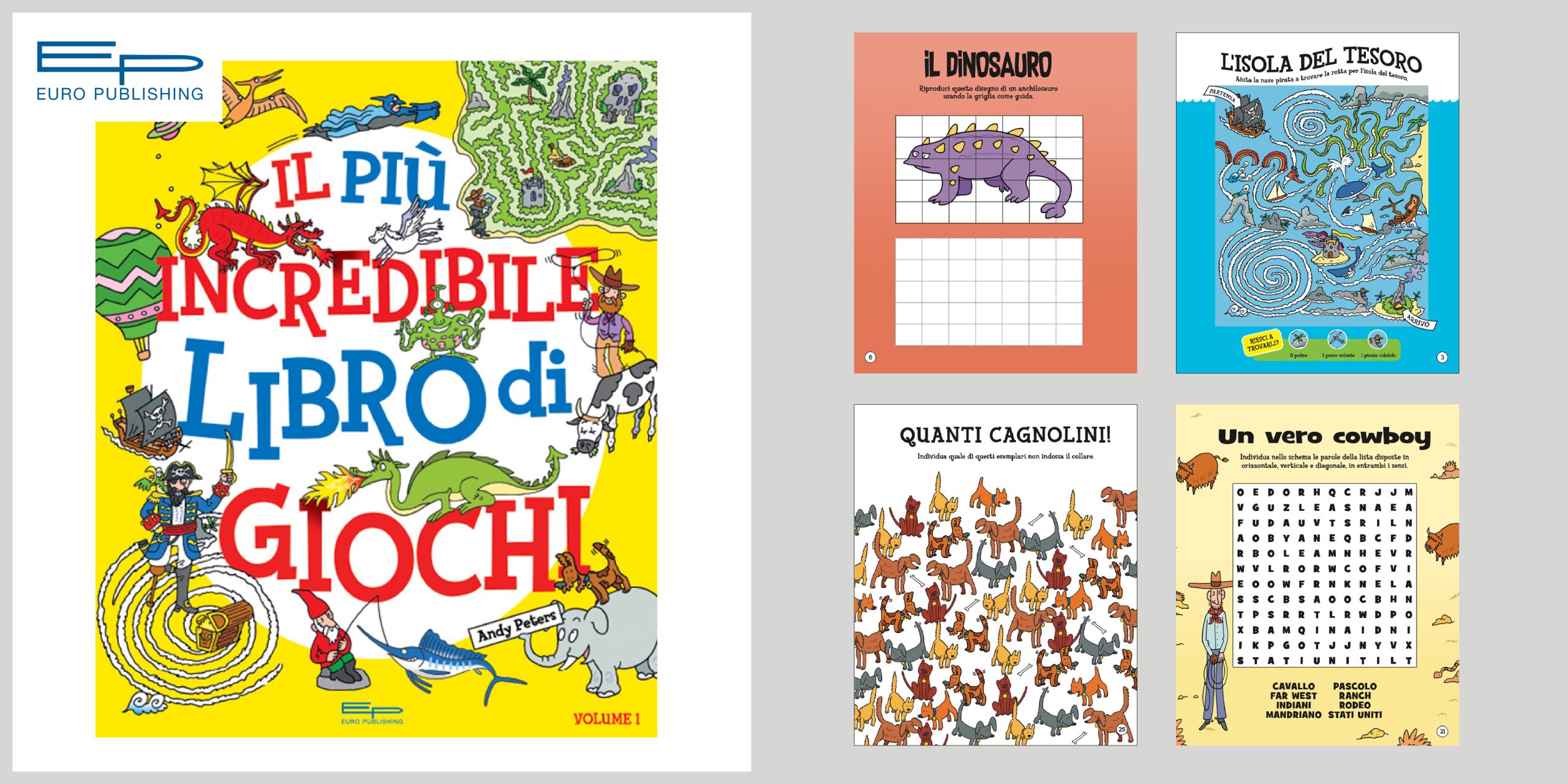 EURO PUBLISHING, il divertimento che allena la mente!
